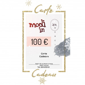 CARTE CADEAUX 100 EURO