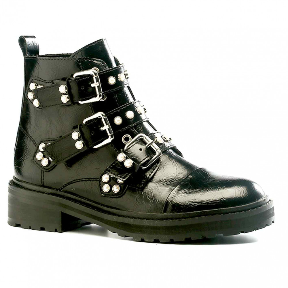 Corina M1686 Boots noir et perles