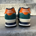 New Balance 574 Vert et Orange homme